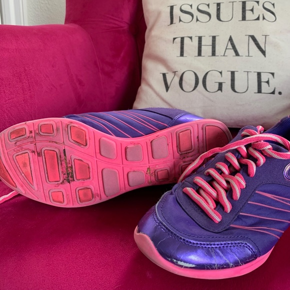 coach purple and pink runners - Picture 3 of 5